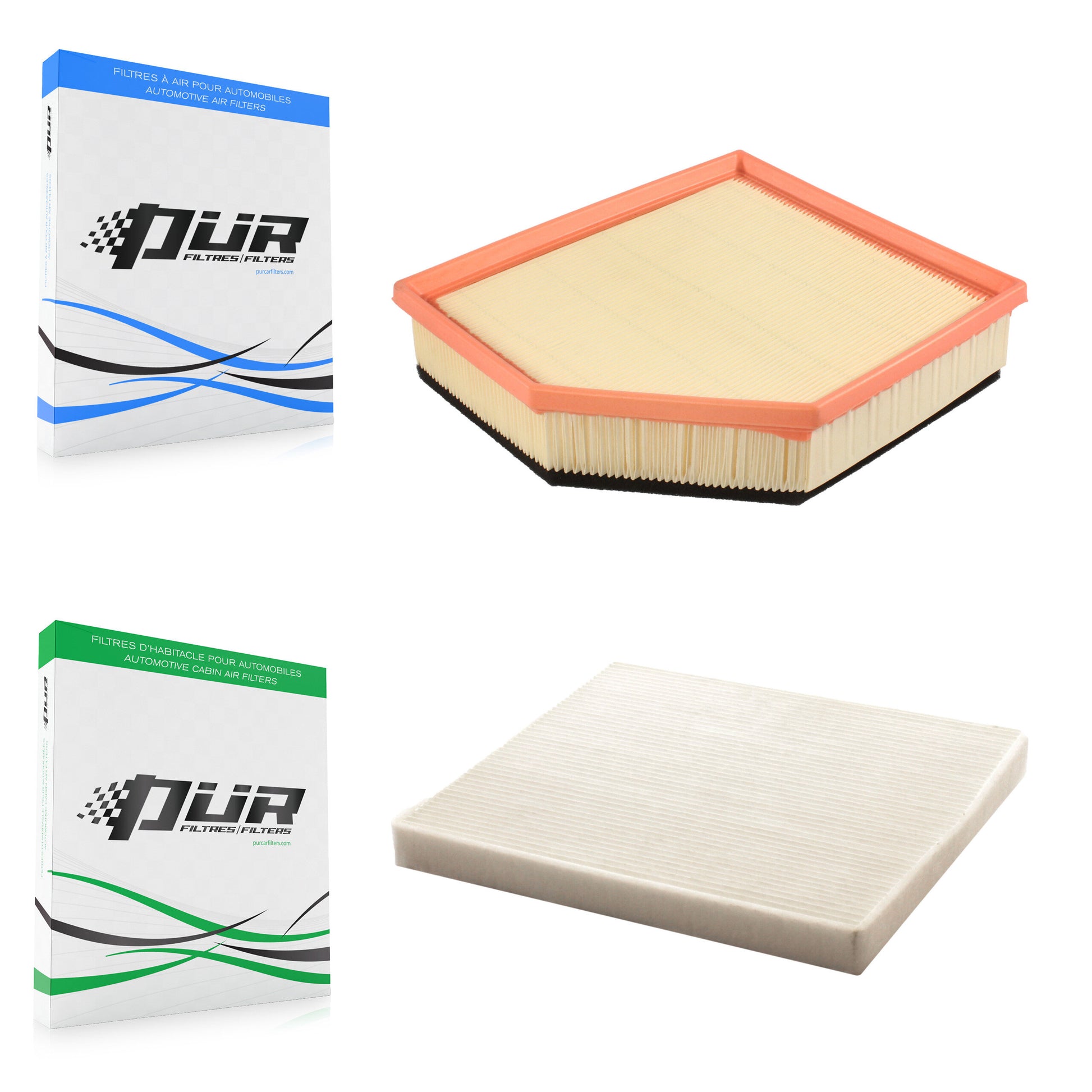 PUR KFL-100215 Air Filter for 2009-2012 Volvo XC70