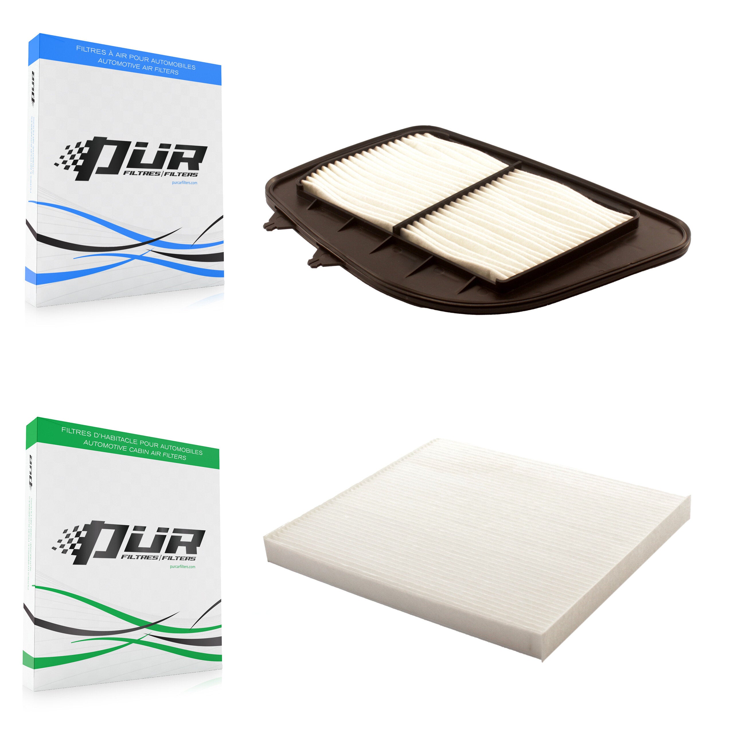 PUR KFL-100237 Air Filter for 2004-2011 Cadillac STS, Cadillac SRX