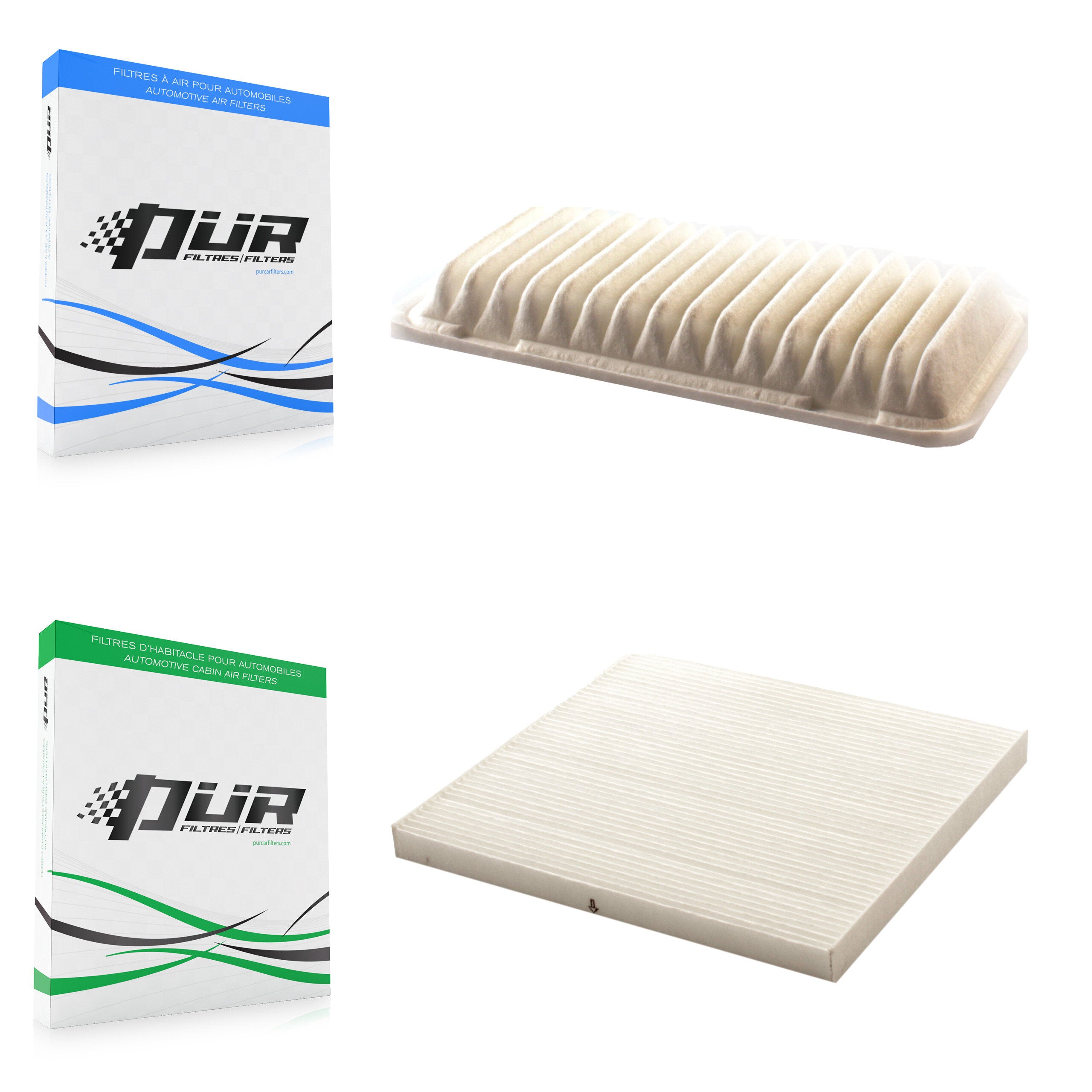 PUR KFL-100249 Air Filter for 2003-2008 Toyota Corolla, Toyota Matrix