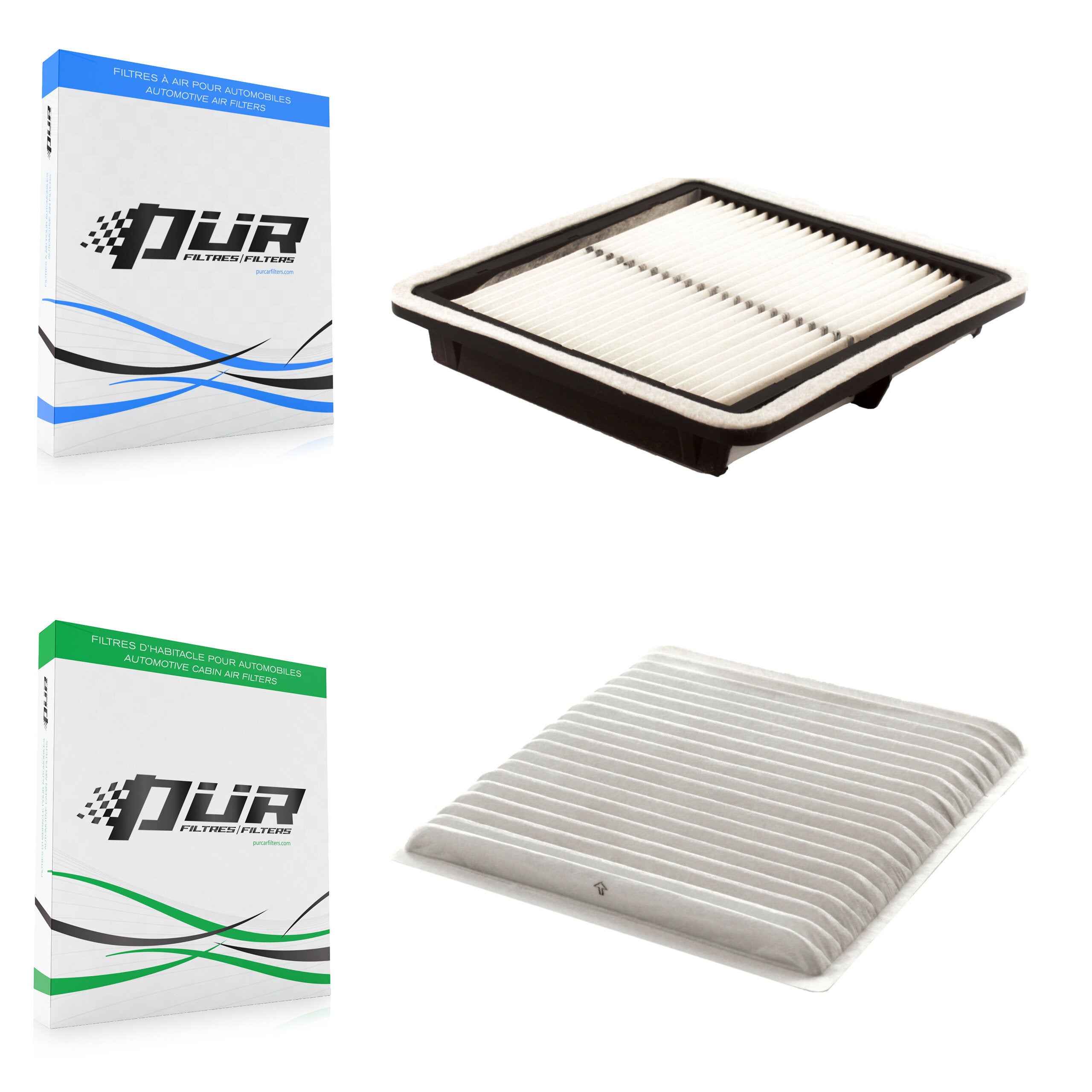 PUR KFL-100257 Air Filter for 2005-2014 Subaru Tribeca, Subaru B9 Tribeca and More