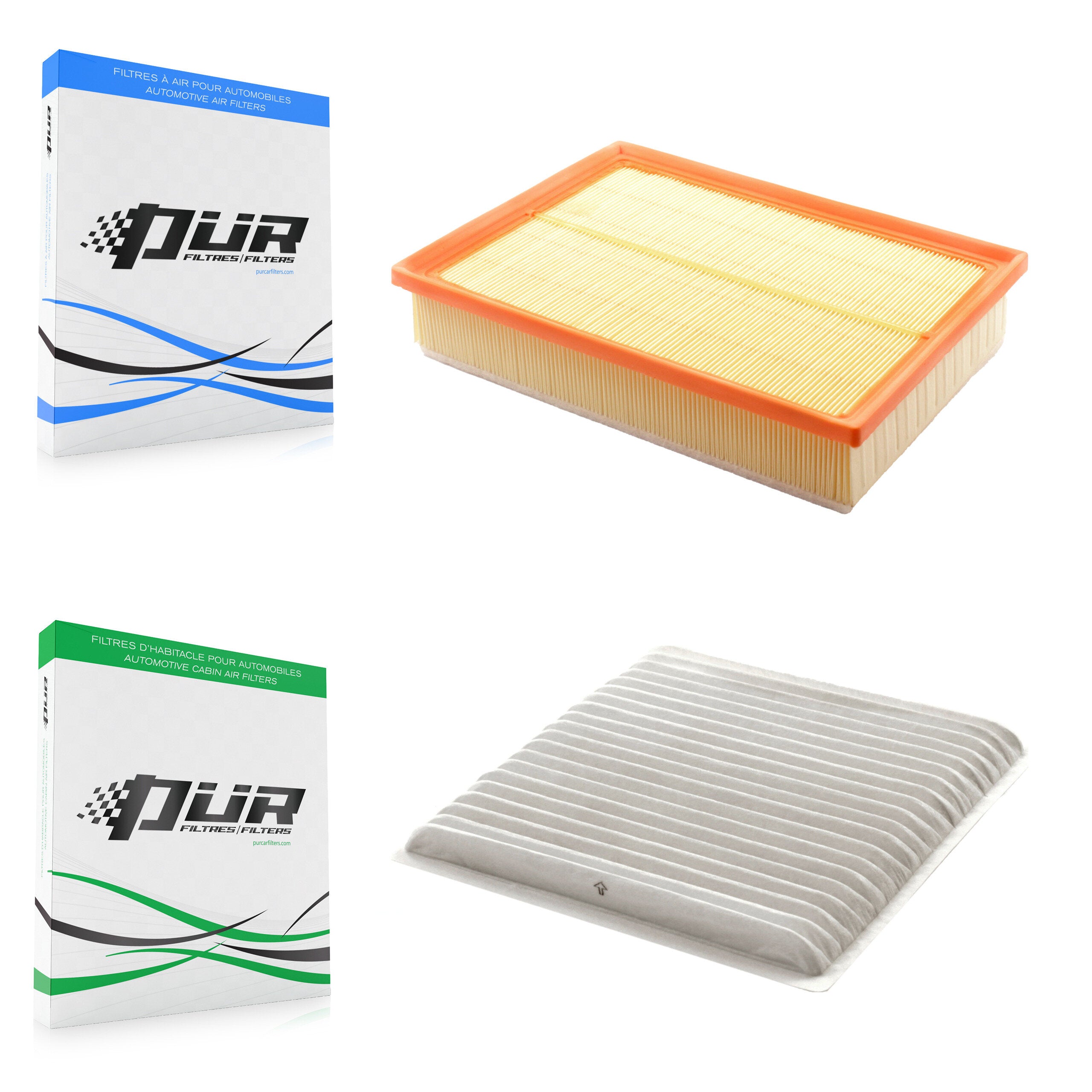 PUR KFL-100259 Air Filter for 2010-2014 Toyota FJ Cruiser