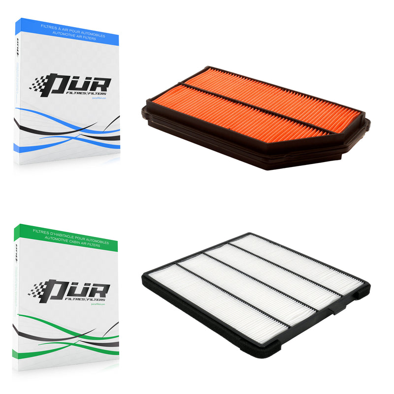 PUR KFL-100279 Air Filter for 2001-2008 Honda Pilot, Acura MDX