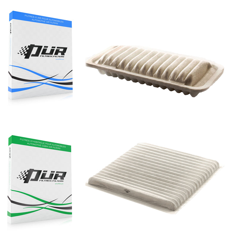 PUR KFL-100282 Air Filter for 2000-2006 Scion xA, Scion xB, Toyota Echo