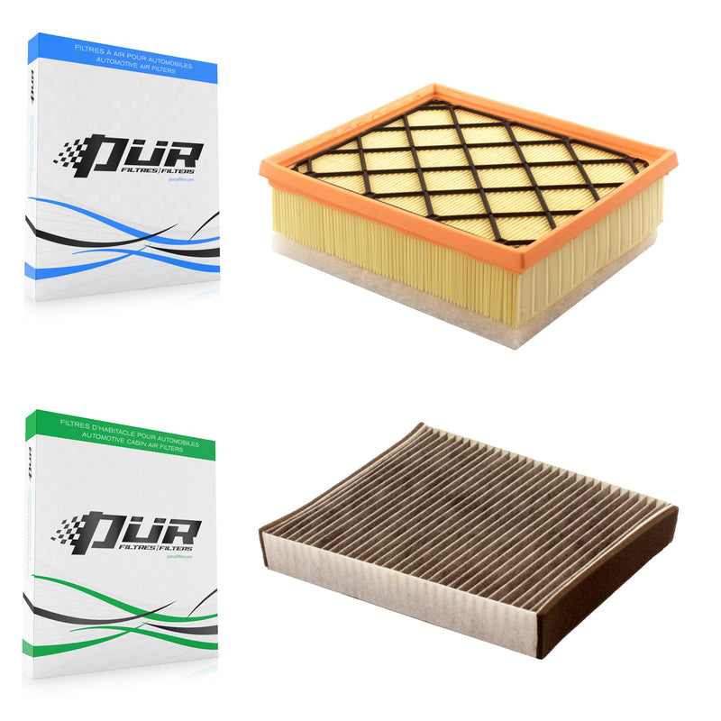 PUR KFL-100308 Air Filter for 2004-2013 Volvo S40, Volvo V50 and More