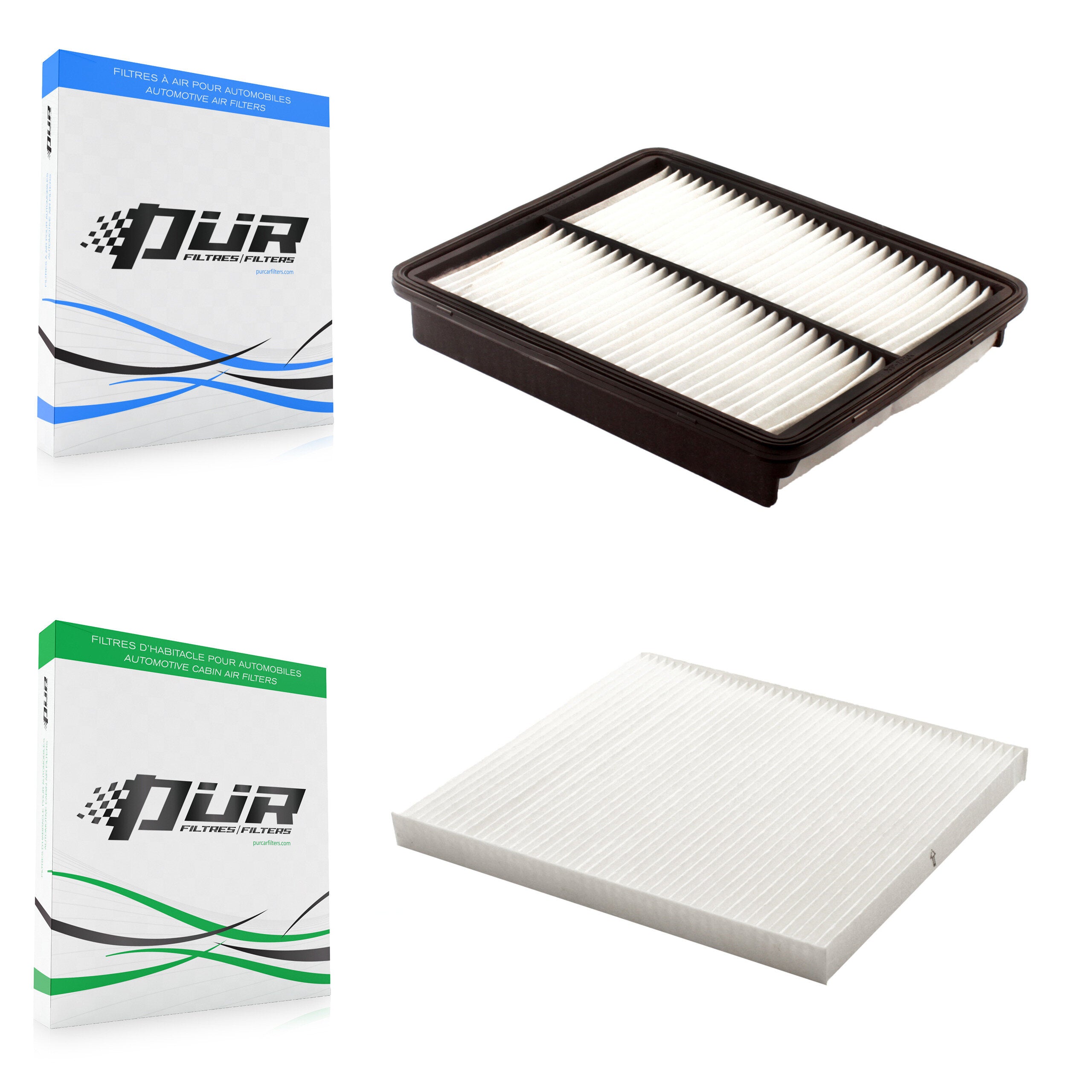 PUR KFL-100323 Air Filter for 2011-2017 Kia Optima, Hyundai Sonata and More