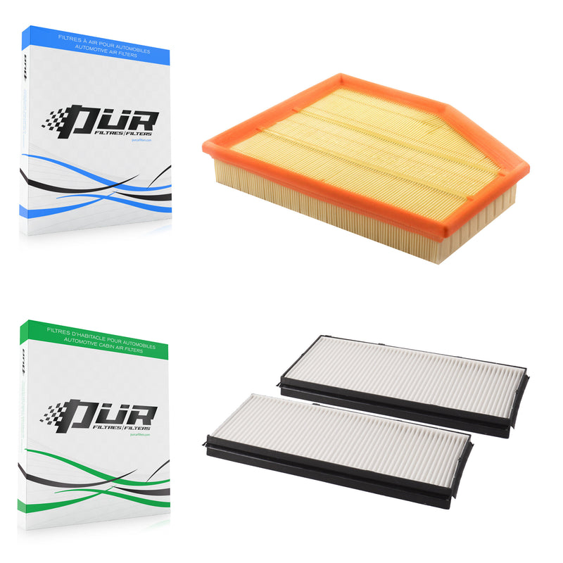 PUR KFL-100331 Air Filter for 2004-2011 BMW 528i xDrive, BMW 528i and More