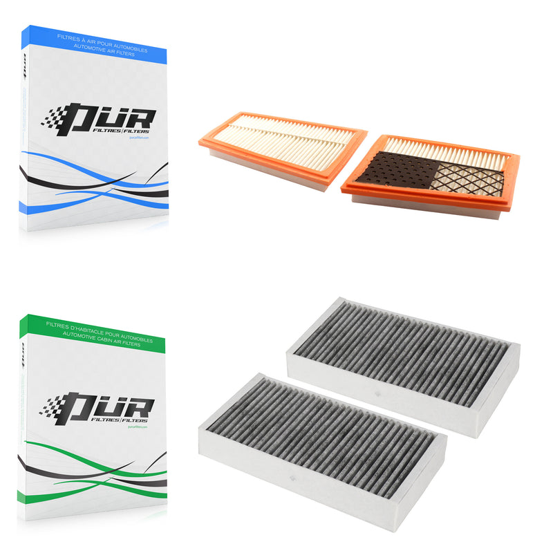 PUR KFL-100334 Air Filter for 2007-2013 Mercedes-Benz GL350, Mercedes-Benz ML350 and More