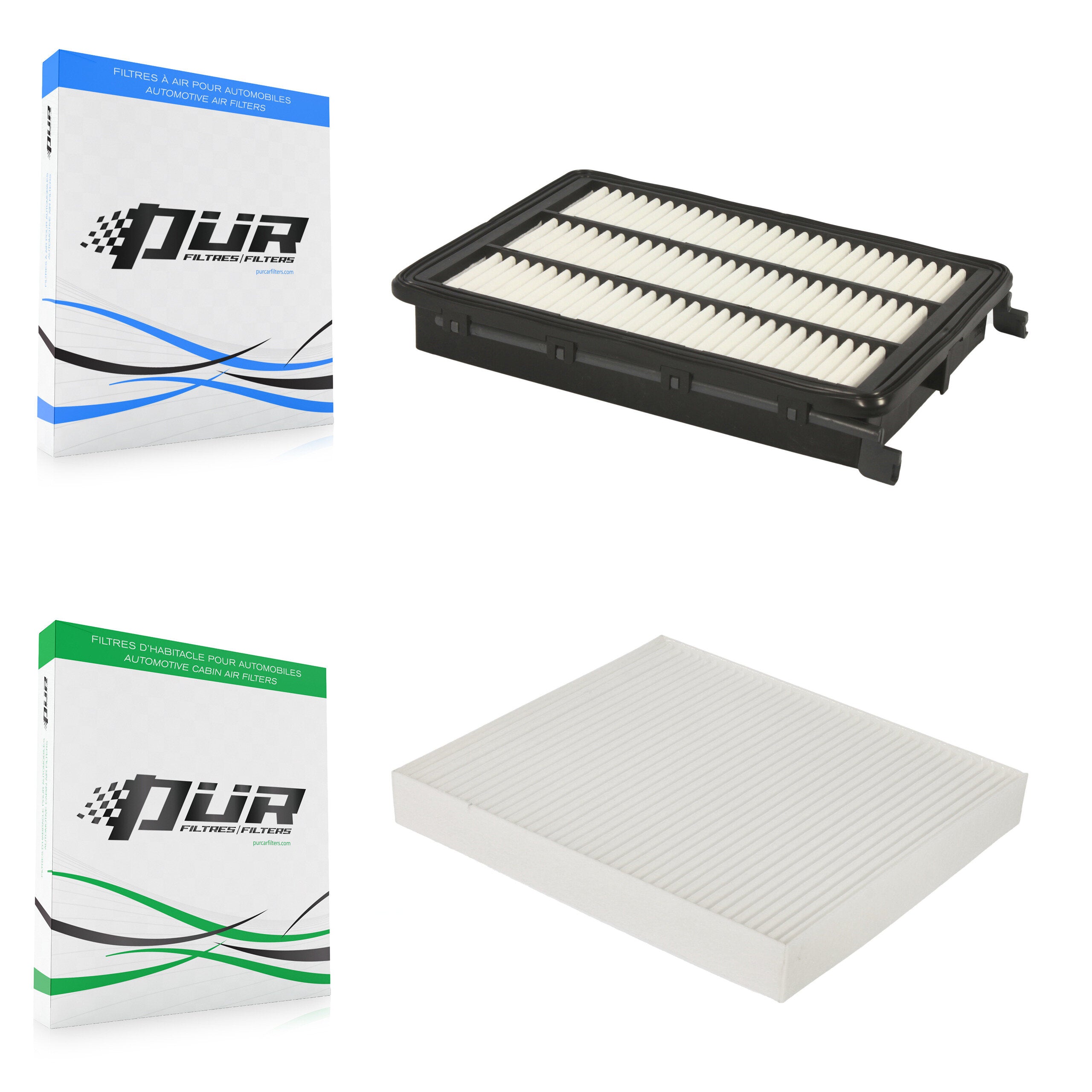 PUR KFL-100365 Air Filter for 2016-2022 Kia Sportage, Hyundai Tucson