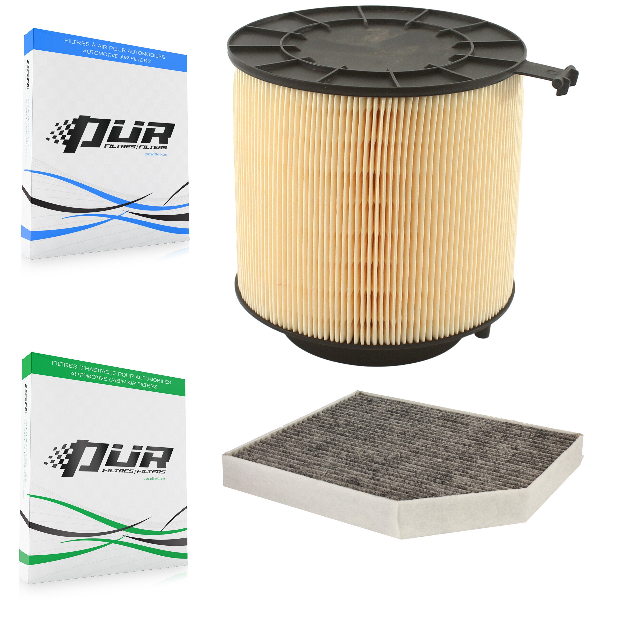 PUR KFL-100373 Air Filter for 2008-2017 Audi Q5, Audi SQ5 and More