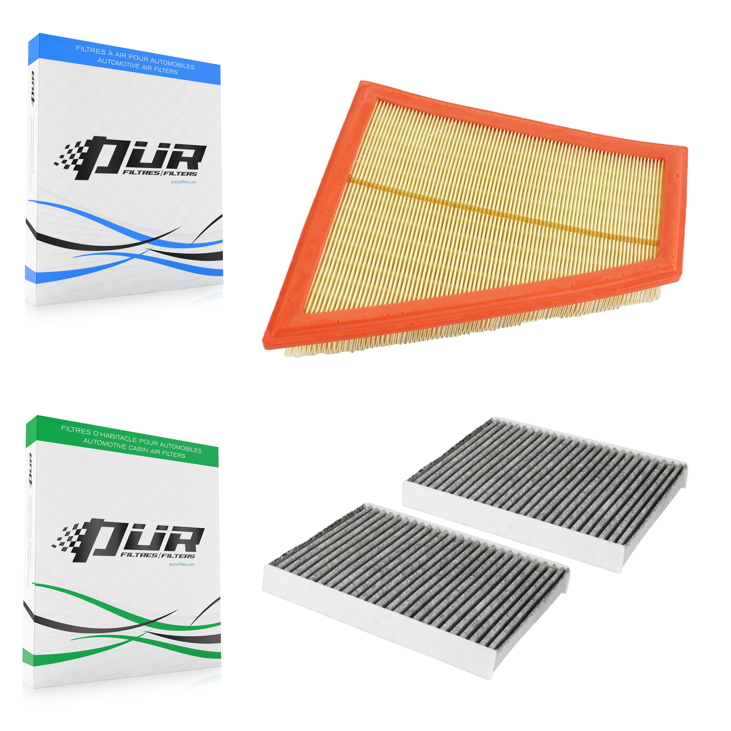 PUR KFL-100388 Air Filter for 2012-2016 BMW 528i, BMW 528i xDrive