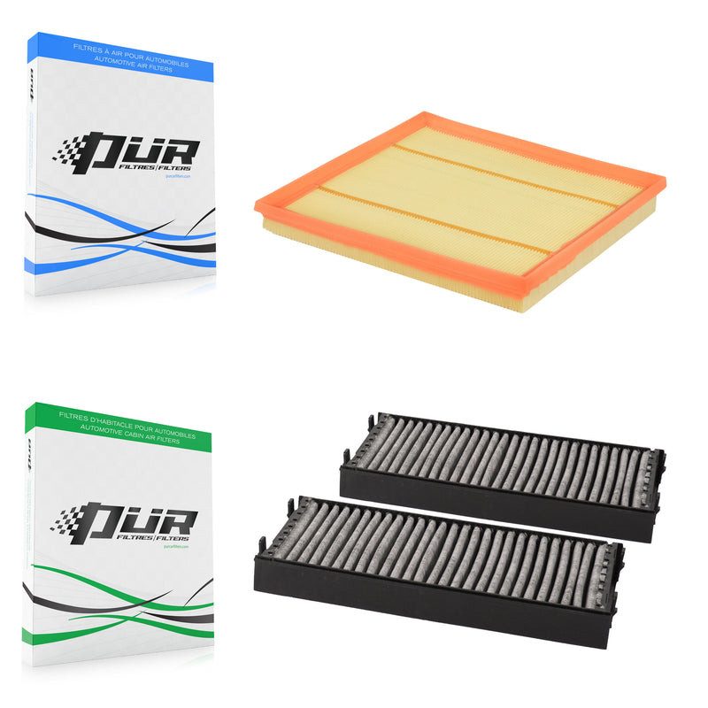 PUR KFL-100400 Air Filter for 2008-2019 BMW X6, BMW X5