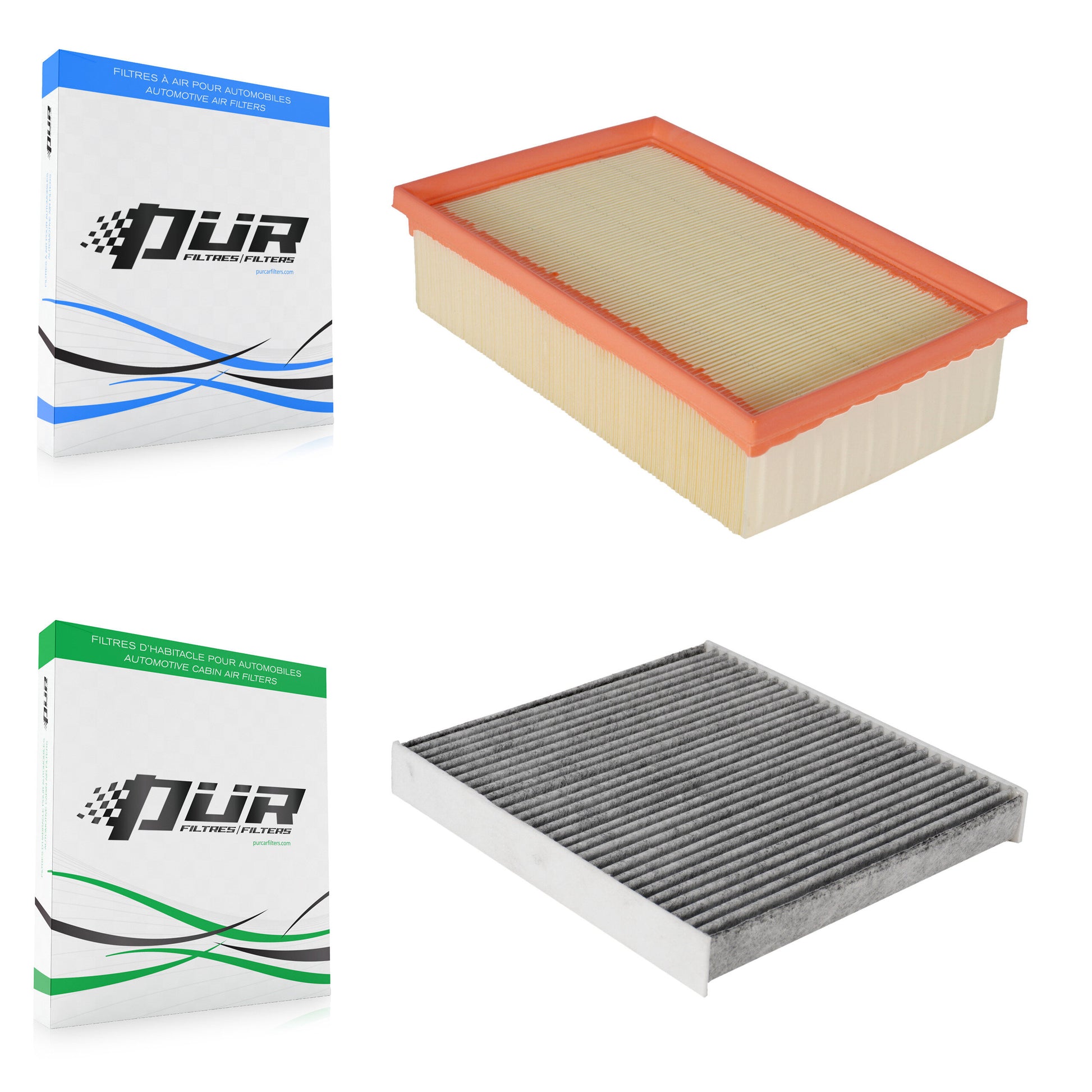 PUR KFL-100412 Air Filter for 2014-2025 Audi A3, Audi A3 Quattro and More