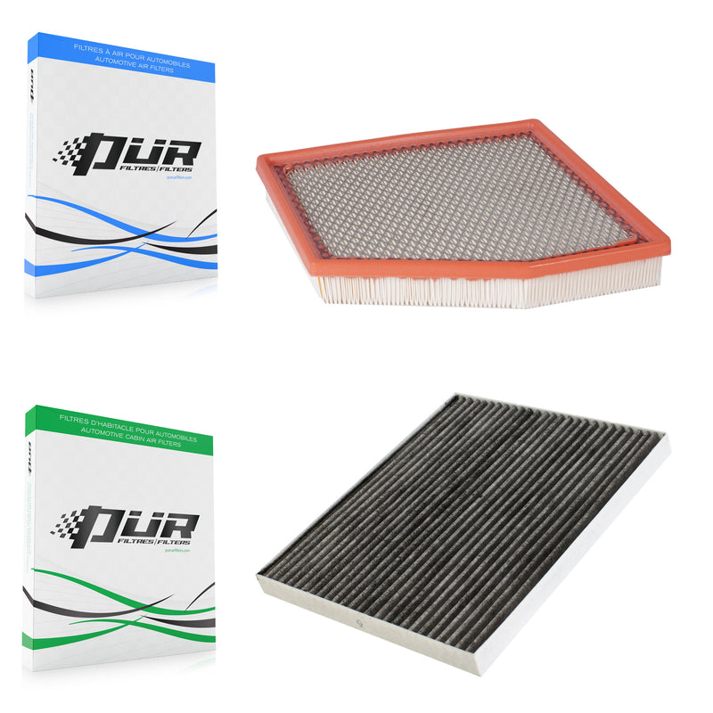 PUR KFL-100416 Air Filter for 2017-2025 Chrysler Pacifica, Chrysler Grand Caravan, Chrysler Voyager