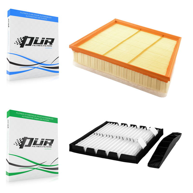 PUR KFL-100431 Air Filter for 2011-2013 Chevrolet Silverado 2500 HD, Chevrolet Silverado 3500 HD and More