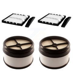 PUR KFL-100674 Air Filter for 2007-2010 Chevrolet Silverado 2500 HD, Chevrolet Silverado 3500 HD and More