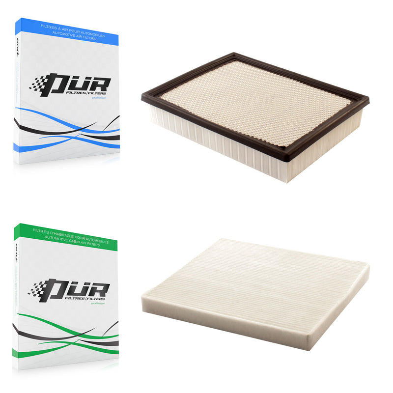 PUR KFL-100954 Air Filter for 2004 GMC Yukon XL 1500, GMC Yukon XL 2500