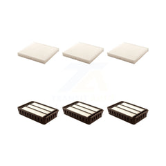 PUR KFL-101076 Air Filter for 2007-2017 Mitsubishi Lancer, Mitsubishi Outlander Sport and More