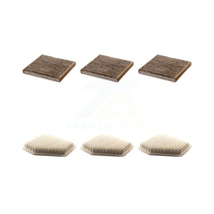 PUR KFL-101217 Air Filter for 2005-2016 Scion tC, Pontiac Vibe and More
