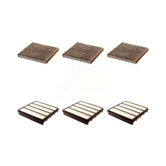 PUR KFL-101224 Air Filter for 2007-2021 Toyota Land Cruiser, Toyota Tundra and More