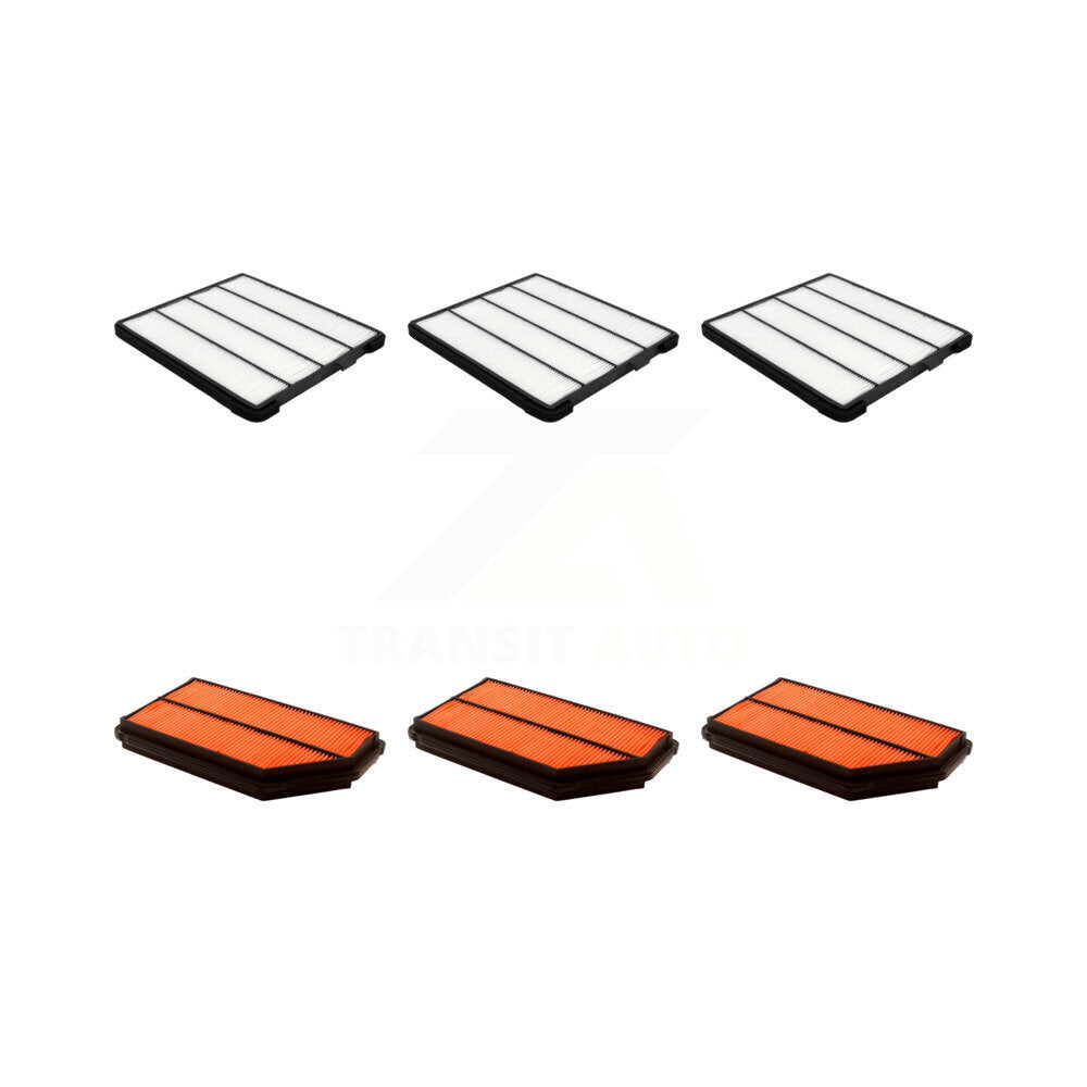 PUR KFL-101256 Air Filter for 2001-2008 Honda Pilot, Acura MDX