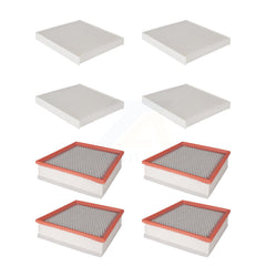 PUR KFL-101663 Air Filter for 2017-2019 Chevrolet Silverado 2500 HD, GMC Sierra 2500 HD and More
