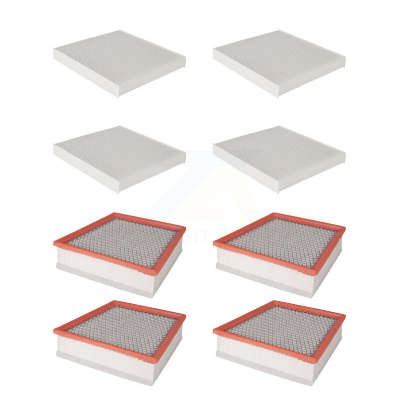 PUR KFL-101663 Air Filter for 2017-2019 Chevrolet Silverado 2500 HD, GMC Sierra 2500 HD and More