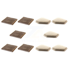PUR KFL-102042 Air Filter for 2005-2016 Scion tC, Pontiac Vibe and More