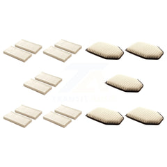 PUR KFL-102085 Air Filter for 2011-2018 Jeep Wrangler JK, Jeep Wrangler