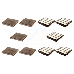 PUR KFL-102176 Air Filter for 2007-2021 Toyota Land Cruiser, Toyota Tundra and More