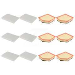 PUR KFL-102485 Air Filter for 2007-2016 Volvo S60, Volvo XC60 and More
