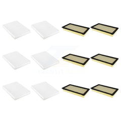 PUR KFL-102550 Air Filter for 2009-2020 Ford Police Responder Hybrid, Ford Special Service Police Sedan and More
