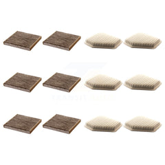 PUR KFL-102601 Air Filter for 2005-2016 Scion tC, Pontiac Vibe and More