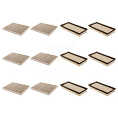 PUR KFL-102623 Air Filter for 2000 Chrysler Grand Voyager, Chrysler Town & Country and More