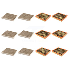 PUR KFL-102710 Air Filter for 2014-2017 Buick Regal, Chevrolet Impala
