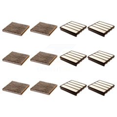 PUR KFL-102735 Air Filter for 2007-2021 Toyota Land Cruiser, Toyota Tundra and More