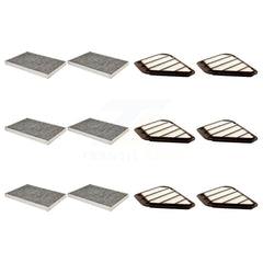 PUR KFL-102796 Air Filter for 2007-2017 GMC Acadia Limited, Chevrolet Traverse and More