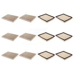PUR KFL-102841 Air Filter for 2001-2007 Chrysler Town & Country, Chrysler Voyager and More
