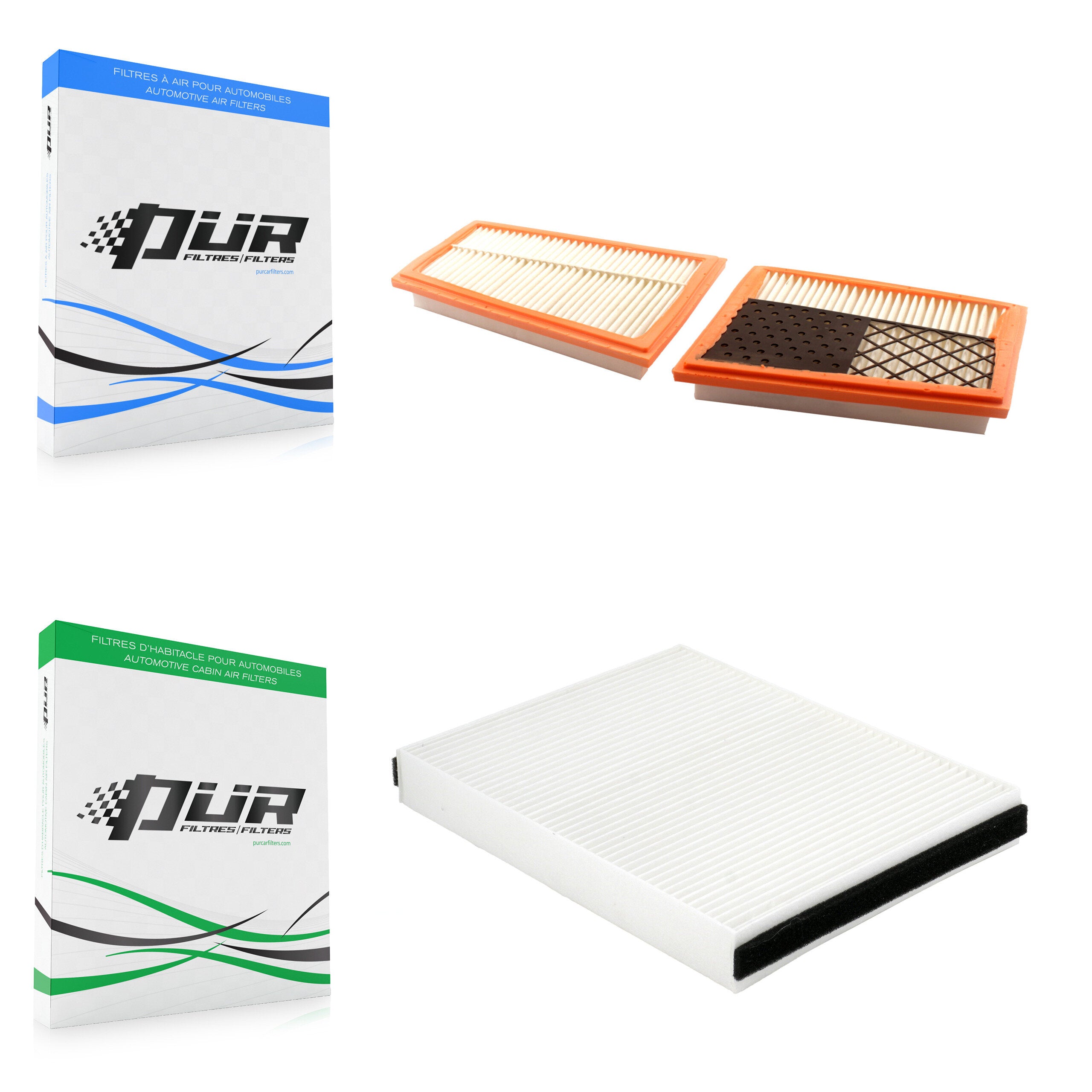 PUR KFL-103037 Air Filter for 2012-2013 Mercedes-Benz ML350