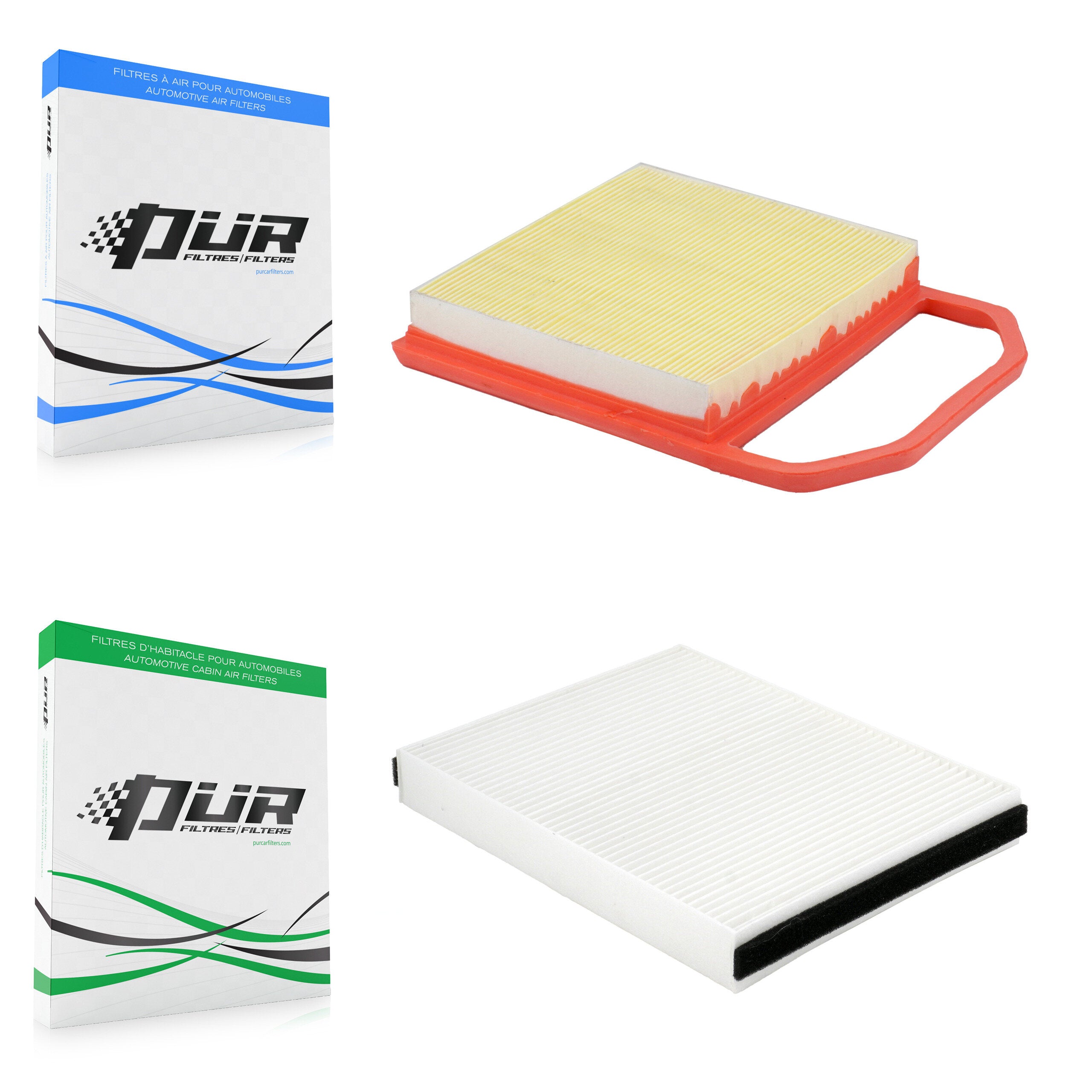 PUR KFL-103039 Air Filter for 2015-2024 Mercedes-Benz GLC43 AMG, Mercedes-Benz E400 and More
