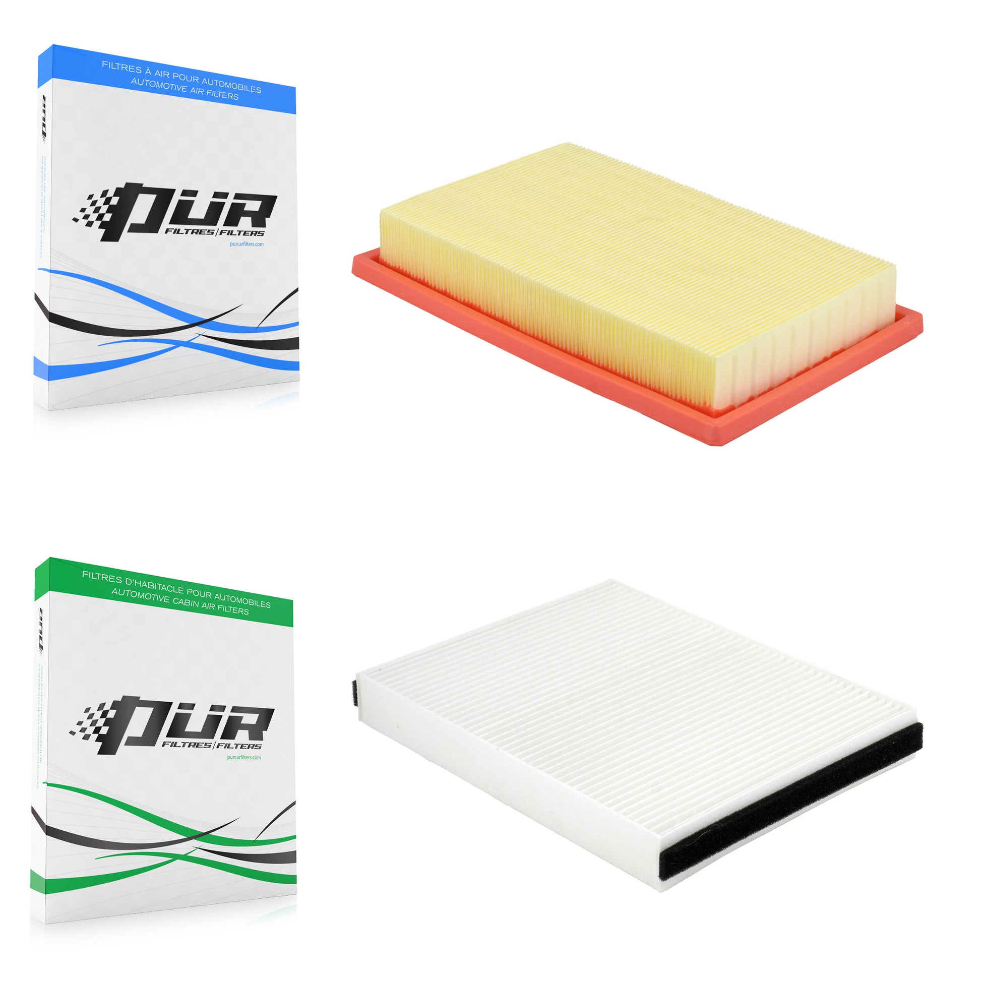 PUR KFL-103043 Air Filter for 2015-2021 Mercedes-Benz C300, Mercedes-Benz GLC350e, Mercedes-Benz GLC300