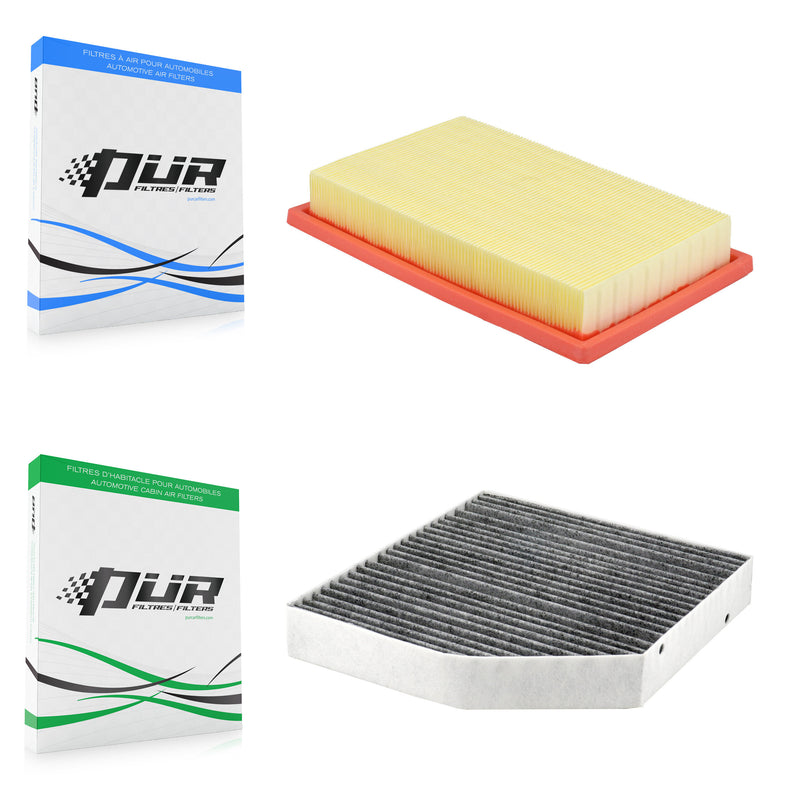 PUR KFL-103044 Air Filter for 2015-2021 Mercedes-Benz C300, Mercedes-Benz GLC350e, Mercedes-Benz GLC300