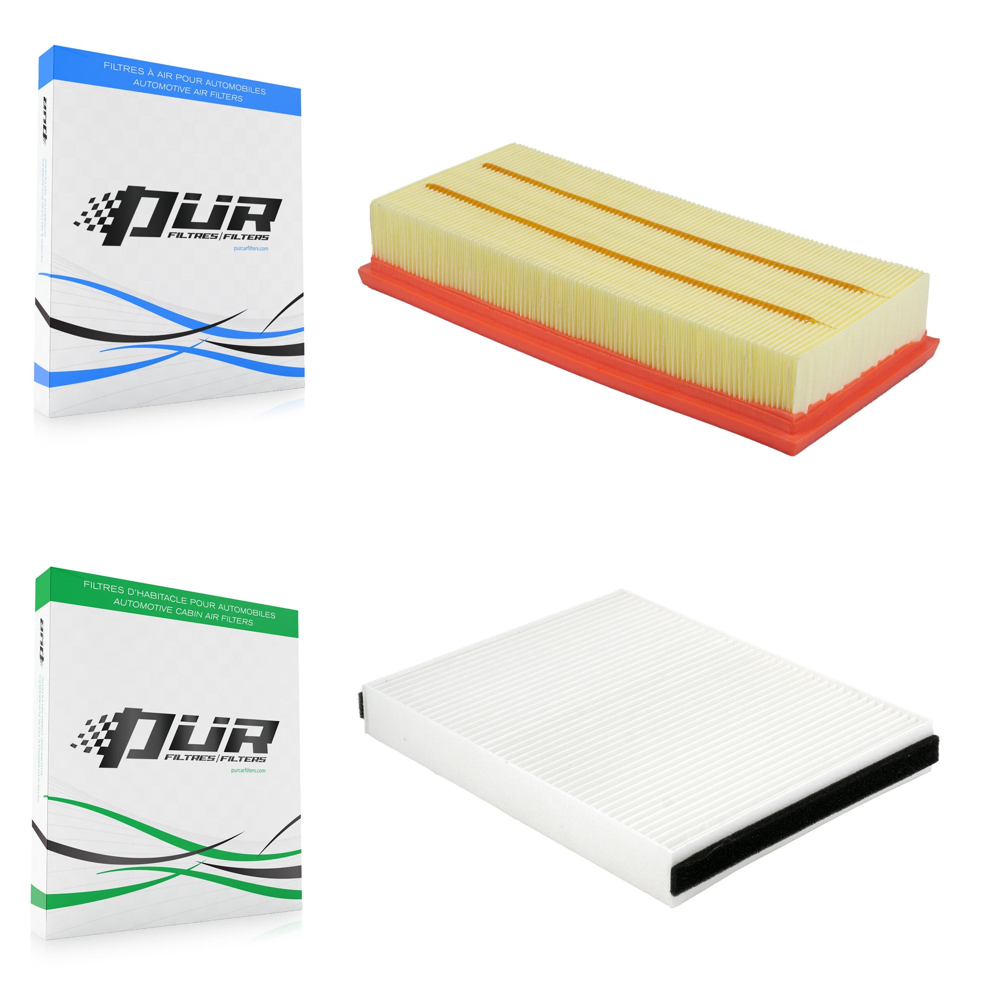 PUR KFL-103045 Air Filter for 2018-2023 Mercedes-Benz C63 AMG S, Mercedes-Benz C63 AMG, Mercedes-Benz GLC63 AMG S