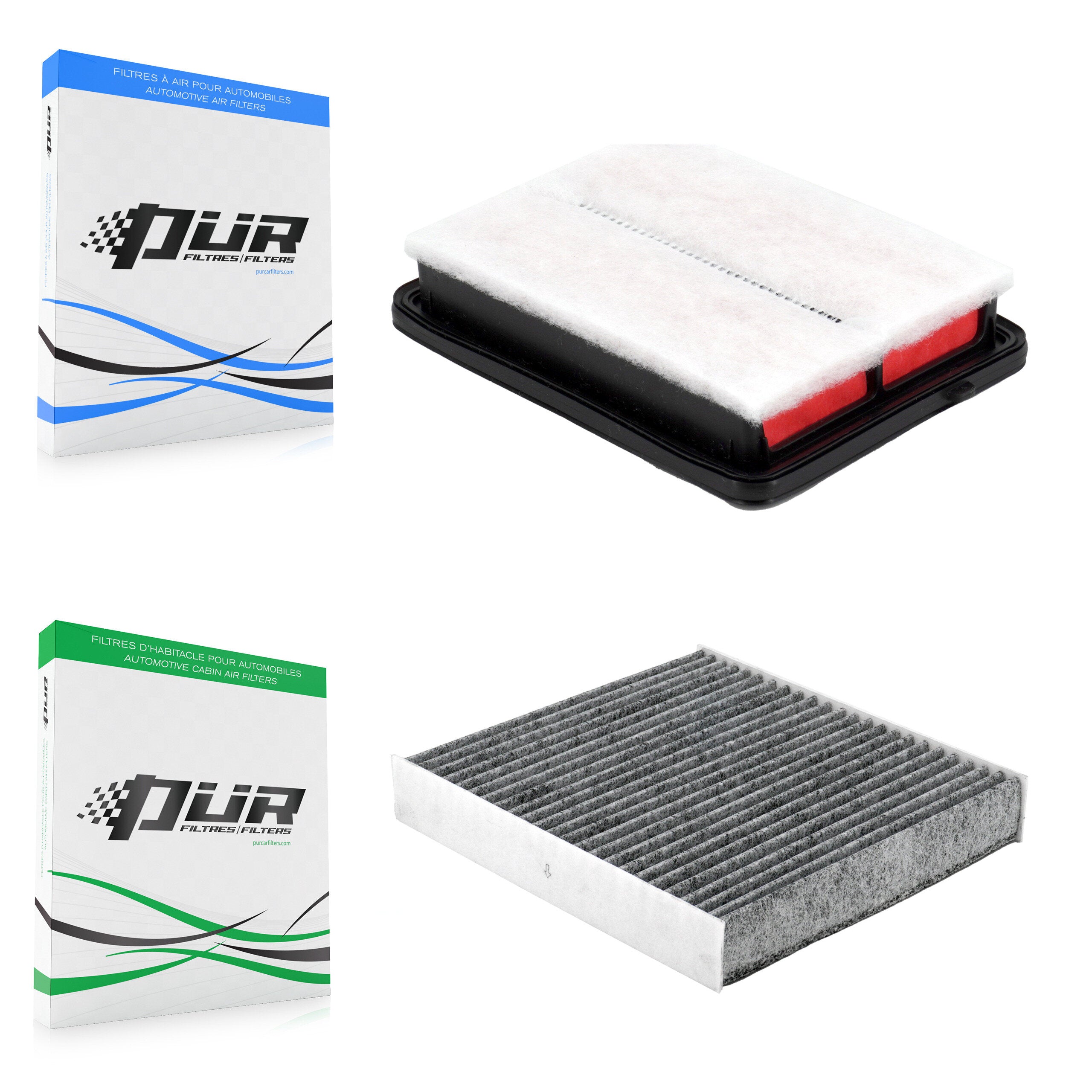 PUR KFL-103047 Air Filter for 2018-2025 Nissan Versa, Nissan Kicks