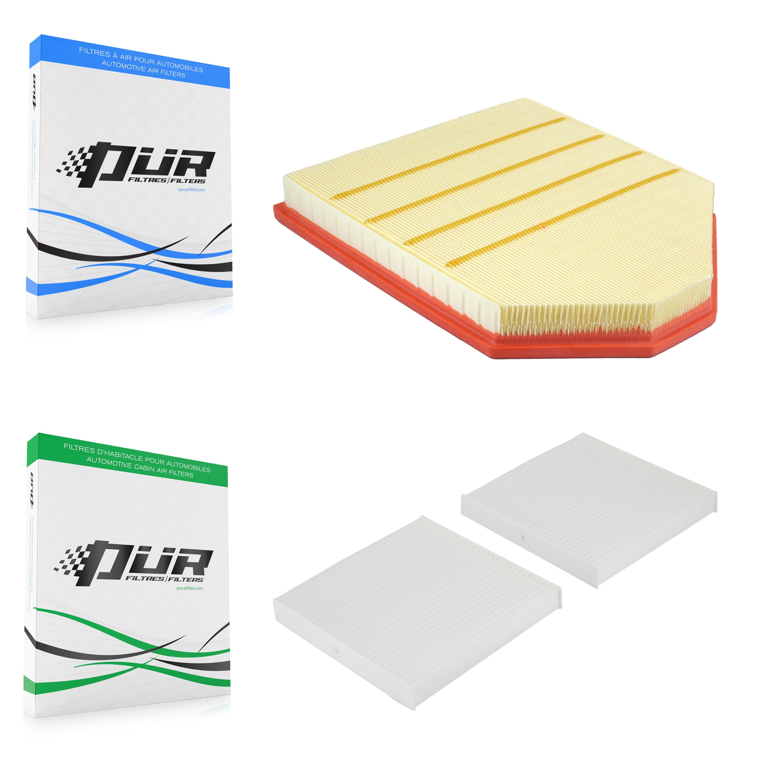 PUR KFL-103074 Air Filter for 2012-2014 BMW X3