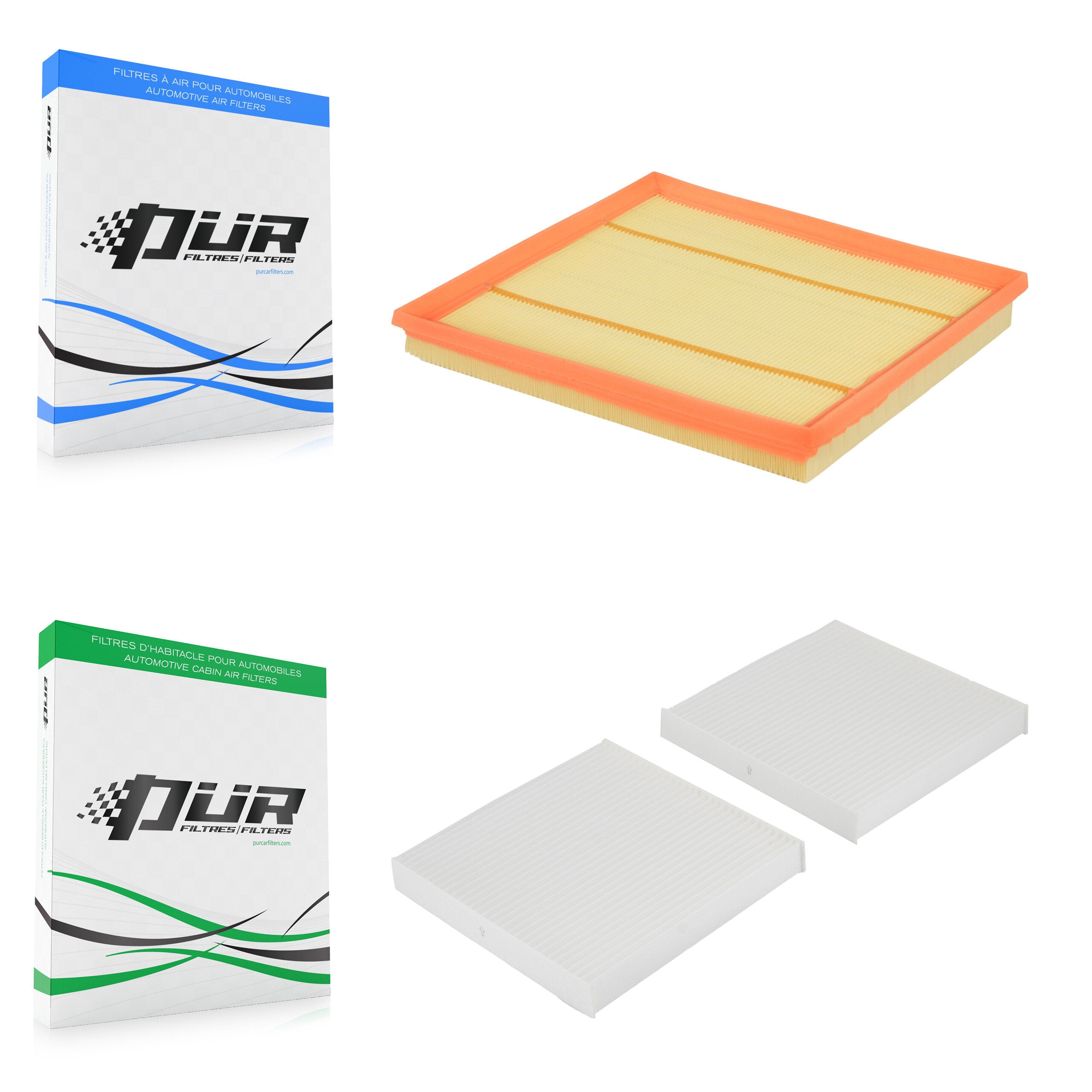PUR KFL-103075 Air Filter for 2012-2014 BMW X3
