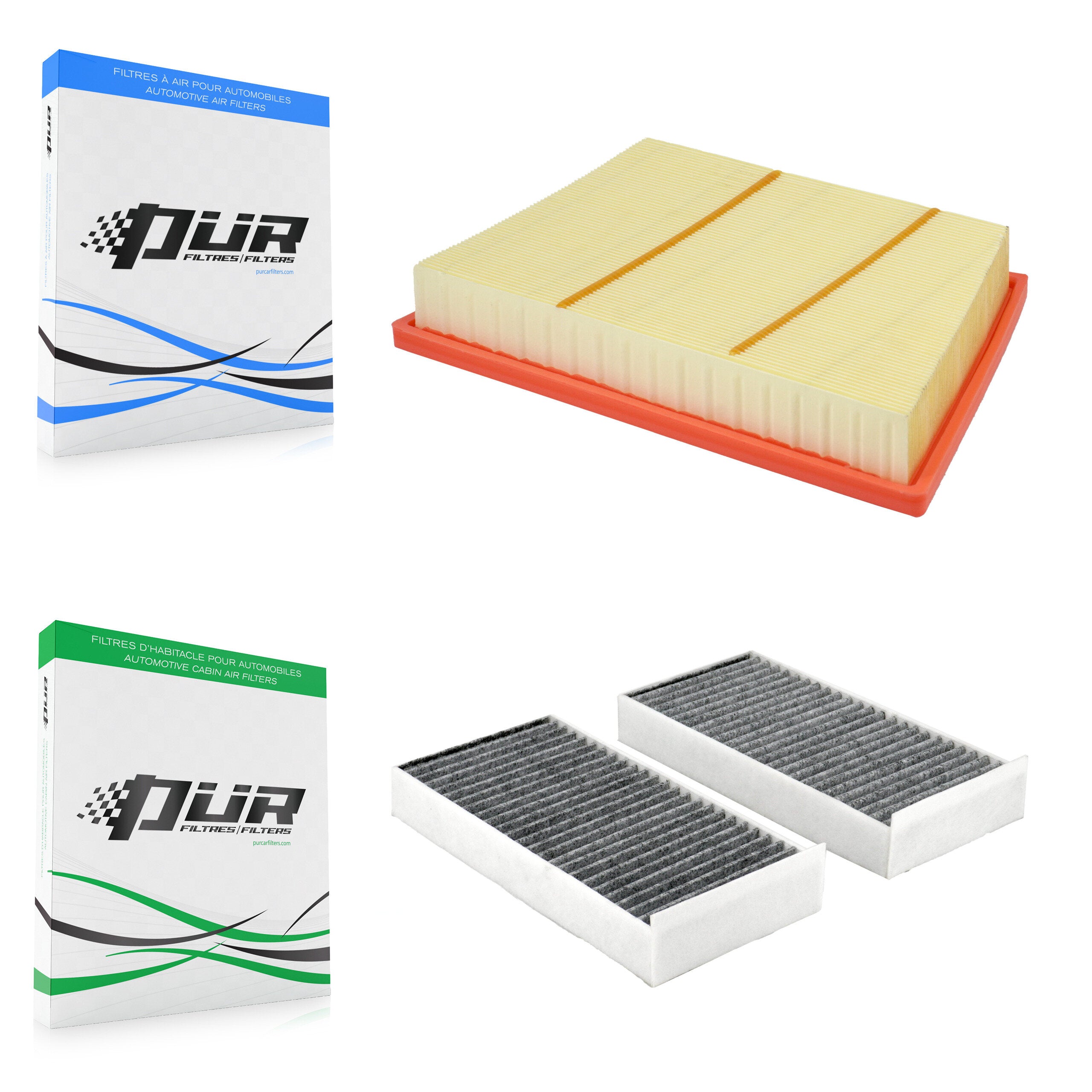 PUR KFL-103080 Air Filter for 2014-2025 BMW X2, Mini Cooper Clubman and More