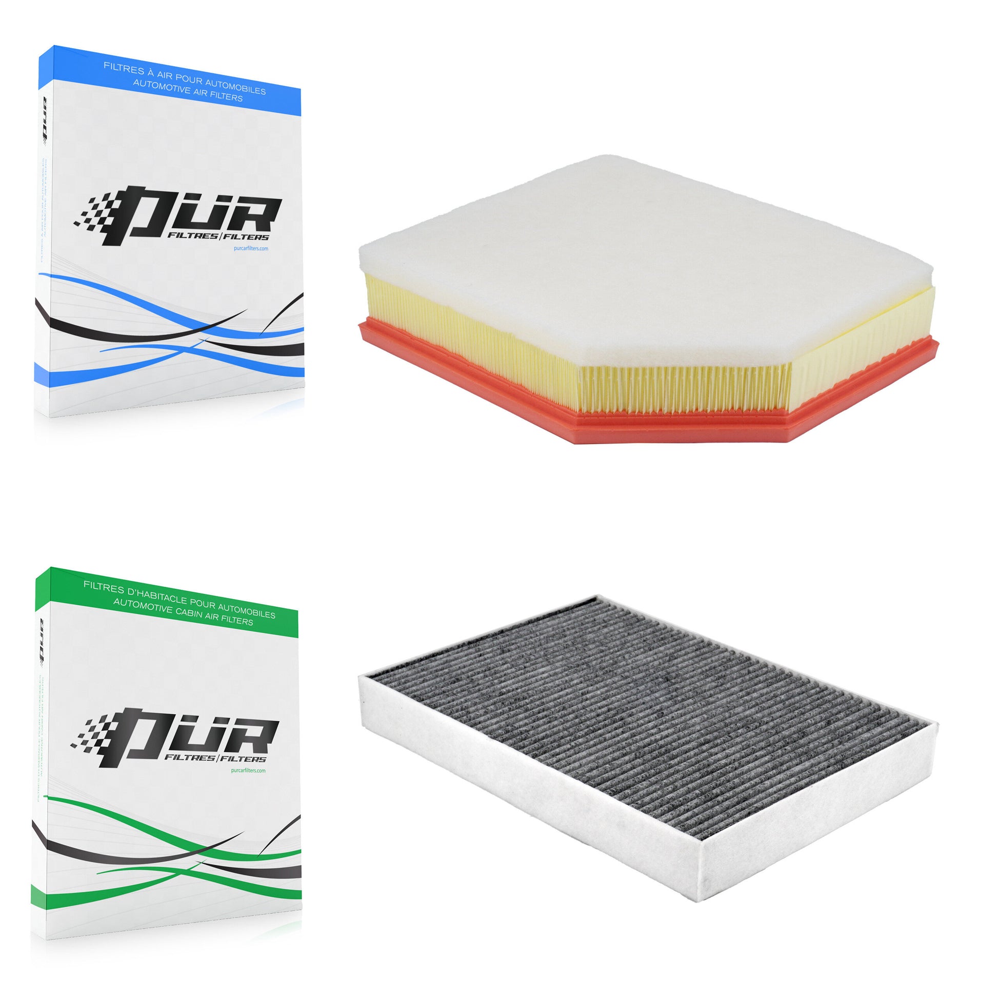 PUR KFL-103084 Air Filter for 2016-2025 Volvo S60, Volvo V60 and More