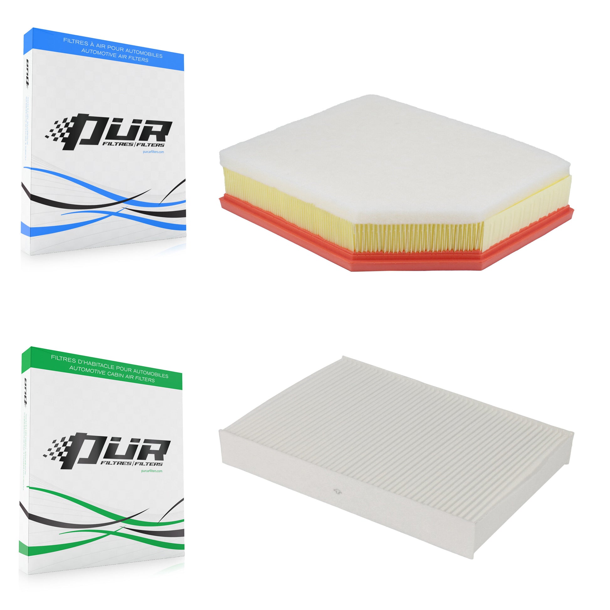 PUR KFL-103086 Air Filter for 2018-2019 Volvo S60, Volvo XC60
