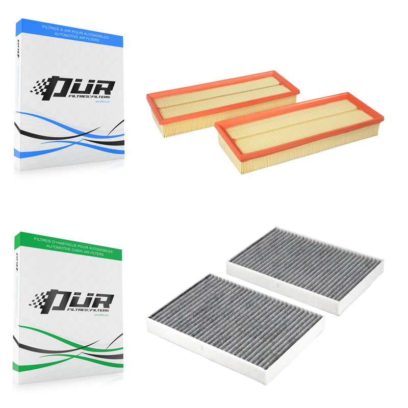 PUR KFL-103102 Air Filter for 2006-2013 Mercedes-Benz S350, Mercedes-Benz S400 and More