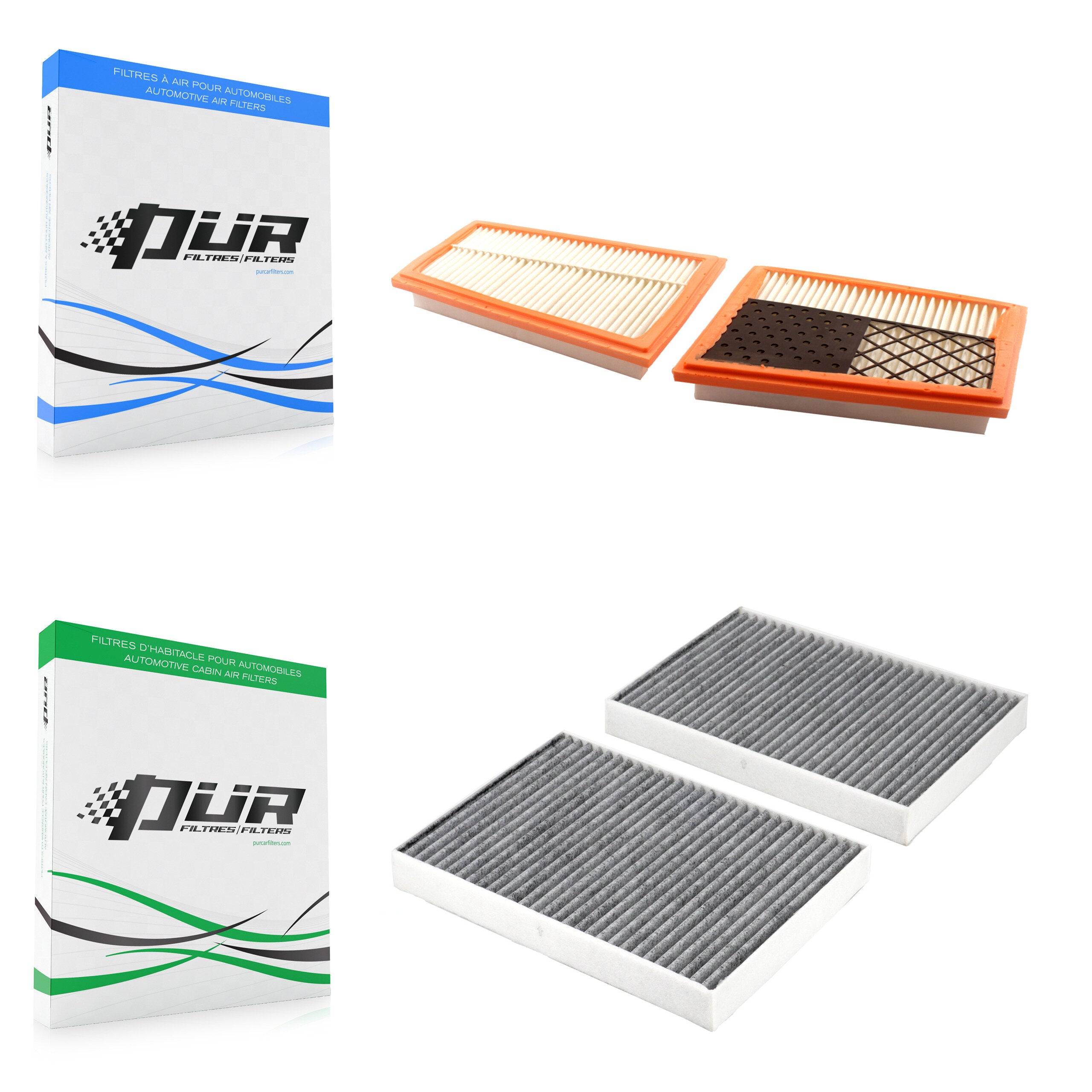 PUR KFL-103103 Air Filter for 2012-2013 Mercedes-Benz S350
